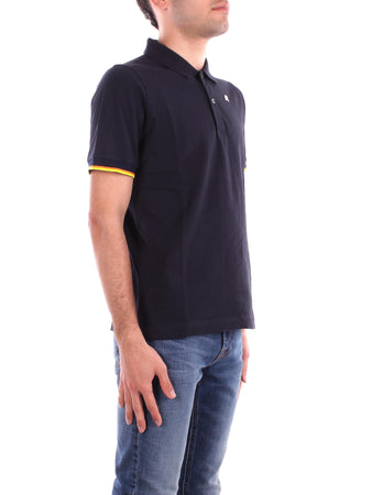 K-Way T-shirt e Polo Blu depth da uomo