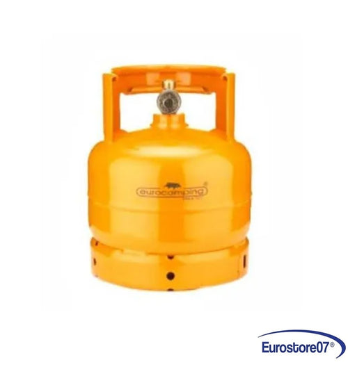 BOMBOLA A GAS GPL RICARICABILE - Kg.1 - capienza lt.2,5 - ø cm.17x33h. -- VUOTA