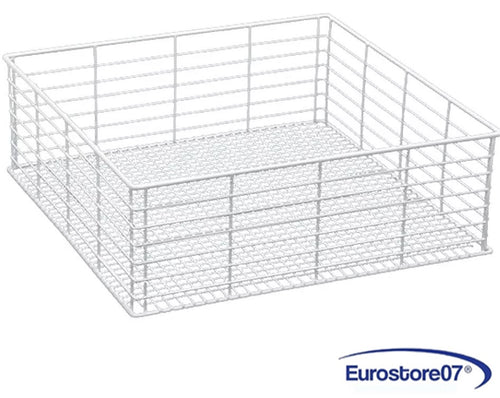 Lavastoviglie lavabicchieri cesto in metallo oggetti vari 400x400x140 mm