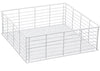 Lavastoviglie lavabicchieri cesto in metallo oggetti vari 400x400x140 mm