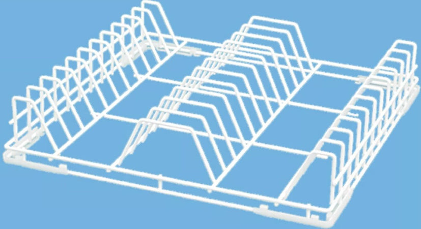 Lavastoviglie lavabicchieri cesto in ferro smaltato per piatti 500x500x100 mm