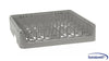 Lavastoviglie lavabicchieri cesto in plastica vassoio 500x500x106 mm
