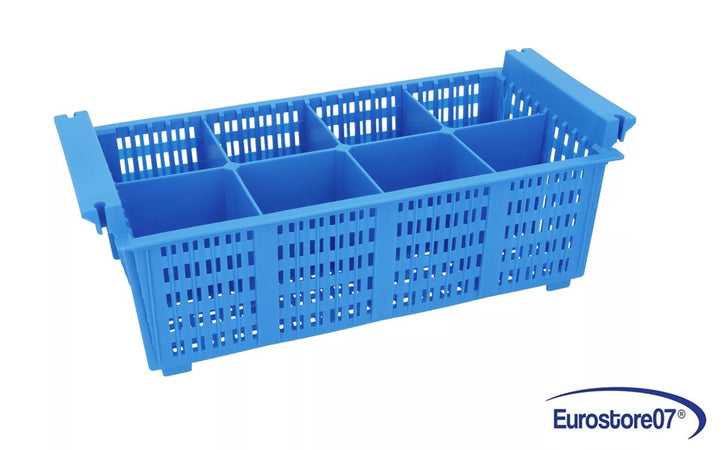 Lavastoviglie lavabicchieri cesto in plastica per posate 430x205x150 mm