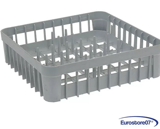 Lavastoviglie lavabicchieri cesto in plastica per piatti 400x400x110 mm
