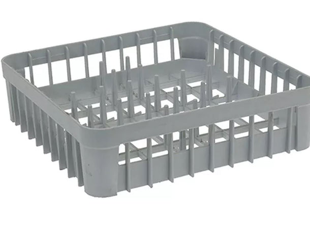 Lavastoviglie lavabicchieri cesto in plastica per piatti 400x400x110 mm