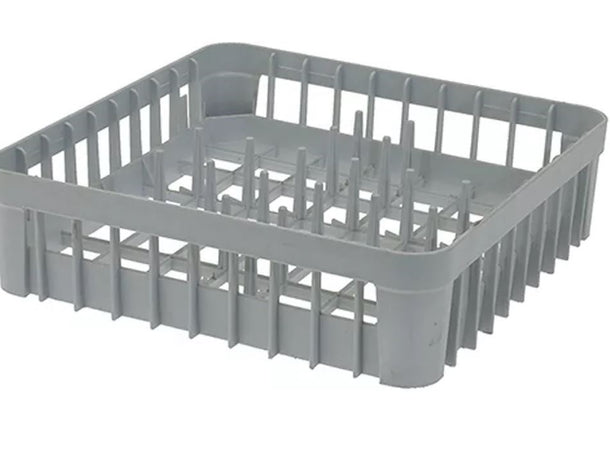 Lavastoviglie lavabicchieri cesto in plastica per piatti 400x400x110 mm