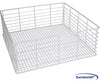 Lavastoviglie lavabicchieri cesto in metallo per bicchieri 350x350x165 mm