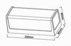 Applique Led Da Esterno Facciate Giardino Moderno Lampada Da Muro 10w Ip65 643-b