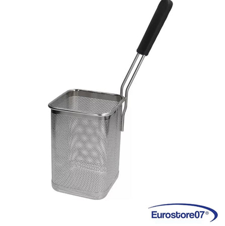 Eurostore07 cesto cuocipasta professionale 140x140x200 mm in acciaio inox