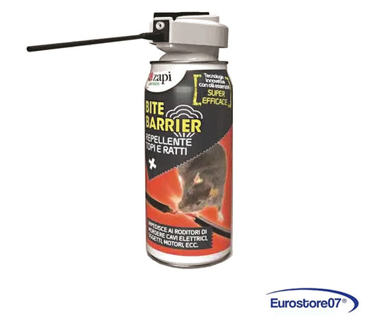 zapi repellente topi e ratti spray ml.400 anti-morso topi 3 pz fer 454162