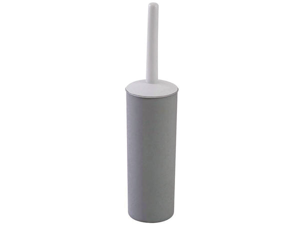 Portascopino wc fiume bianco dimensioni cm.11,5x11,5x37h. In plastica pz 6