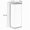 Applique Led Da Esterno Giardino Moderno Lampada Da Muro Nera 10 Watt Ip65 643-n