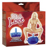 Sit e Love Cuscino Gonfiabile Blu