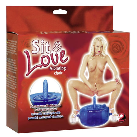 Sit e Love Cuscino Gonfiabile Blu