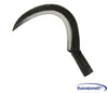 Roncola mezza luna in acciaio forgiato, manico a tubo - lama mm.390 fer 23283