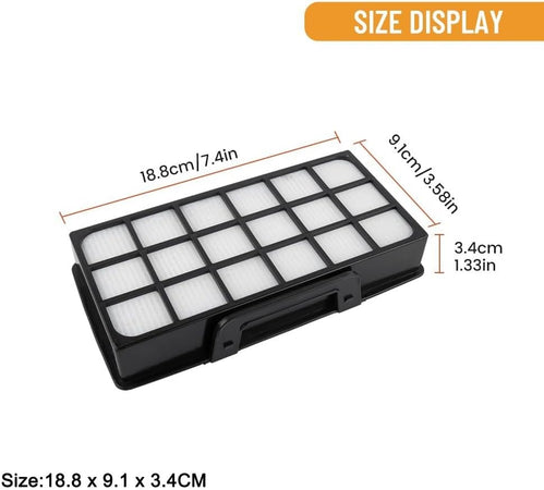 Eurostore07 rowenta kit filtro rettangolare + filtro rotondo zr006001