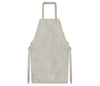 GREMBIULE DA LAVORO IN CROSTA GRIGIO CM.60X90 con lacci di chiusura in crosta