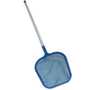 retino piatto da superficie in plastica con manico per piscina - cm.30x33