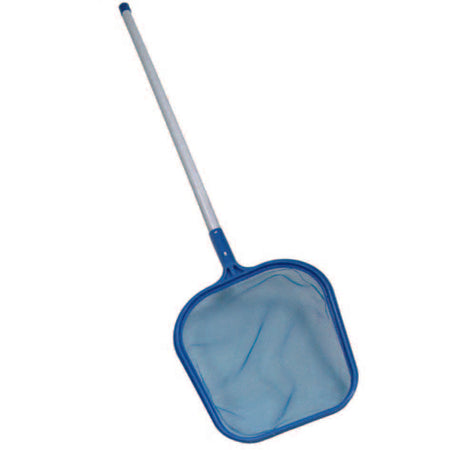 retino piatto da superficie in plastica con manico per piscina - cm.30x33