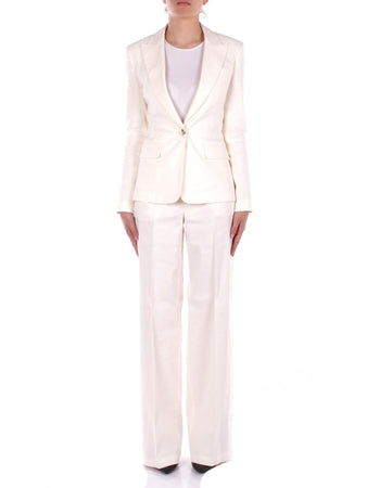 Pinko Pantaloni bianco Seta da donna