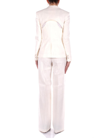Pinko Pantaloni bianco Seta da donna