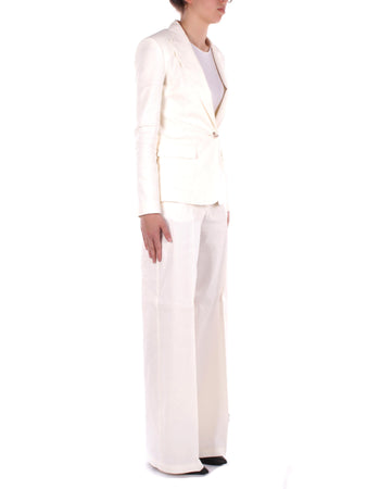 Pinko Pantaloni bianco Seta da donna
