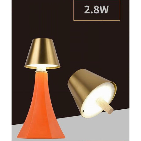 Lume Testa Lumetto Led 2.8 W Ricaricabile Dimmmerabile Cct 3 Colori Luce D10-3c