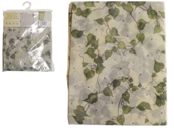tenda zanzariera per porta edera verde con occhielli cm.140x250h.
