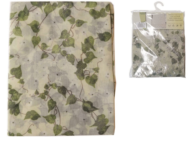 tenda zanzariera per porta edera verde con occhielli cm.140x250h.