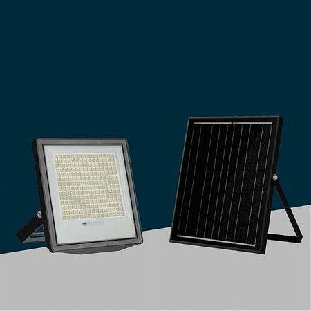 FARETTO PROIETTORE PANNELLO SOLARE LED IP66 200 W LUCE 6500K 4000K SFL516-200W-G
