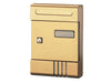 alubox cassetta posta serie esse per esterni cm.20,4x7x29h In alluminio bronzo