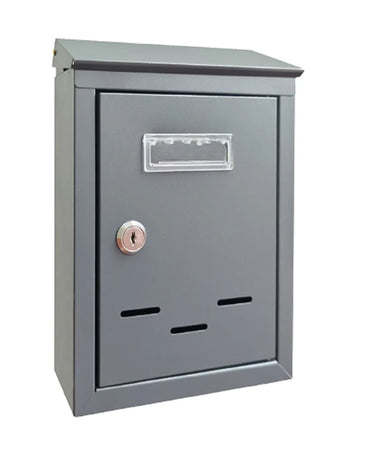 Cassetta Postale 'Magnolia' Cm 20,5X6,8X H.30 - Grigio Argento DF 313043