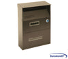 cassetta portariviste per esterni marrone - cm.21,5x10,5x33h ferr 170932