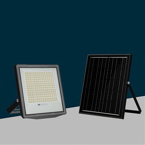 FARETTO PROIETTORE PANNELLO SOLARE LED IP66 300W LUCE 4000K 6500K SFL516-300W-G