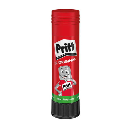 Colla Stick Pritt Large 43grs - Senza Solventi - 97% Ingredienti Naturali - Lavabile a 20C - Sicuro per i Bambini