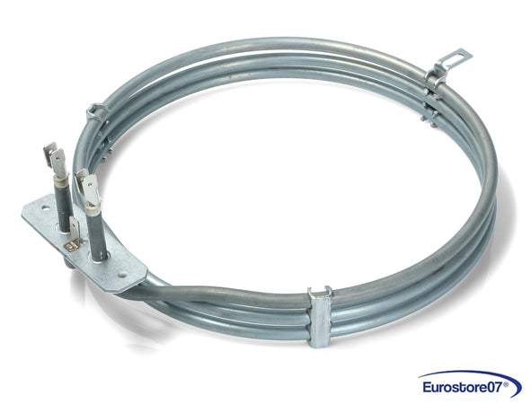 Resistenza forno 2500w dls 062057004 3 spire. ø195mm.flangia: 70x22mm