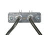 Resistenza forno 2000w 230v fagor 77x2277 . ø190mm. Staffa: 70x22mm. I