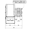 Ventilatore centrifugo CFA 80X42-20 stufe a pellet 14706074