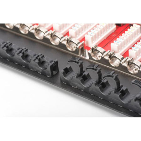 PANNELLO PATCH DIGITUS 24 PORTE CAT6 0,5 UNITA'' SCHERMATO DN91624SSLSH