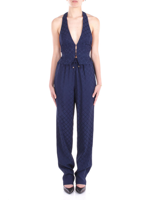 Elisabetta Franchi Pantaloni Blu da donna