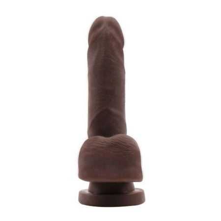 Dildo realistico strap-on The Glad Eye Brown 15 cm