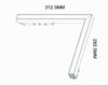 Faro Led Angolare 24 W Incasso Per Binario Magnetico 48v Luce 3000k 4000k Mg-06
