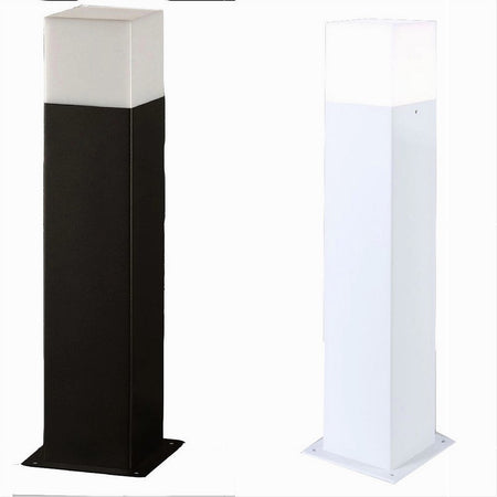 LAMPIONE ESTERNO IN ALLUMINIO ATTACCO E27 LAMPADA DA TERRA LAMPIONCINO IP44 B440