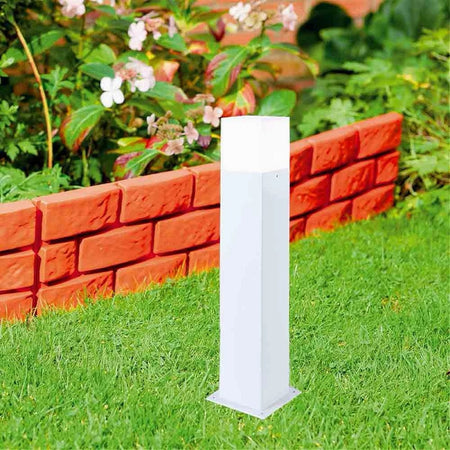 LAMPIONE ESTERNO IN ALLUMINIO ATTACCO E27 LAMPADA DA TERRA LAMPIONCINO IP44 B440