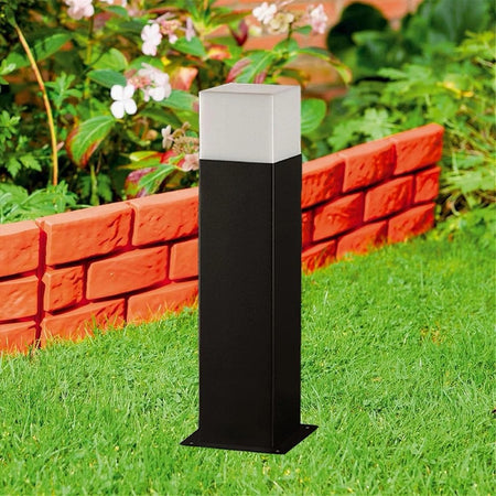 LAMPIONE ESTERNO IN ALLUMINIO ATTACCO E27 LAMPADA DA TERRA LAMPIONCINO IP44 B440