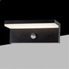 Applique Esterno 10w Con Sensore Pir Di Movimento Da Parete Giardino Ip54 Bs82-n