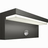 Applique Esterno 10w Con Sensore Pir Di Movimento Da Parete Giardino Ip54 Bs82-n