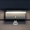 Applique Esterno 10w Con Sensore Pir Di Movimento Da Parete Giardino Ip54 Bs82-n