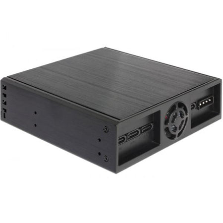 DeLOCK 47220 pannello drive bay Nero (Delock 5.25 Mobile Rack for 4 x 2.5?)