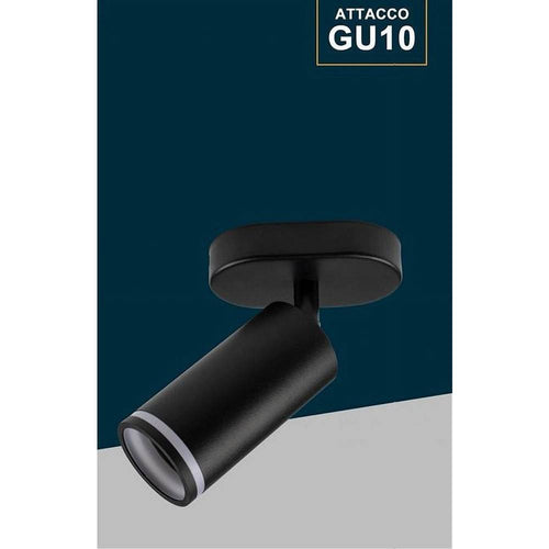 Applique Plafoniera Orientabile Da Soffitto Parete 1 Diffusore Lampada Gu10 Ts-1